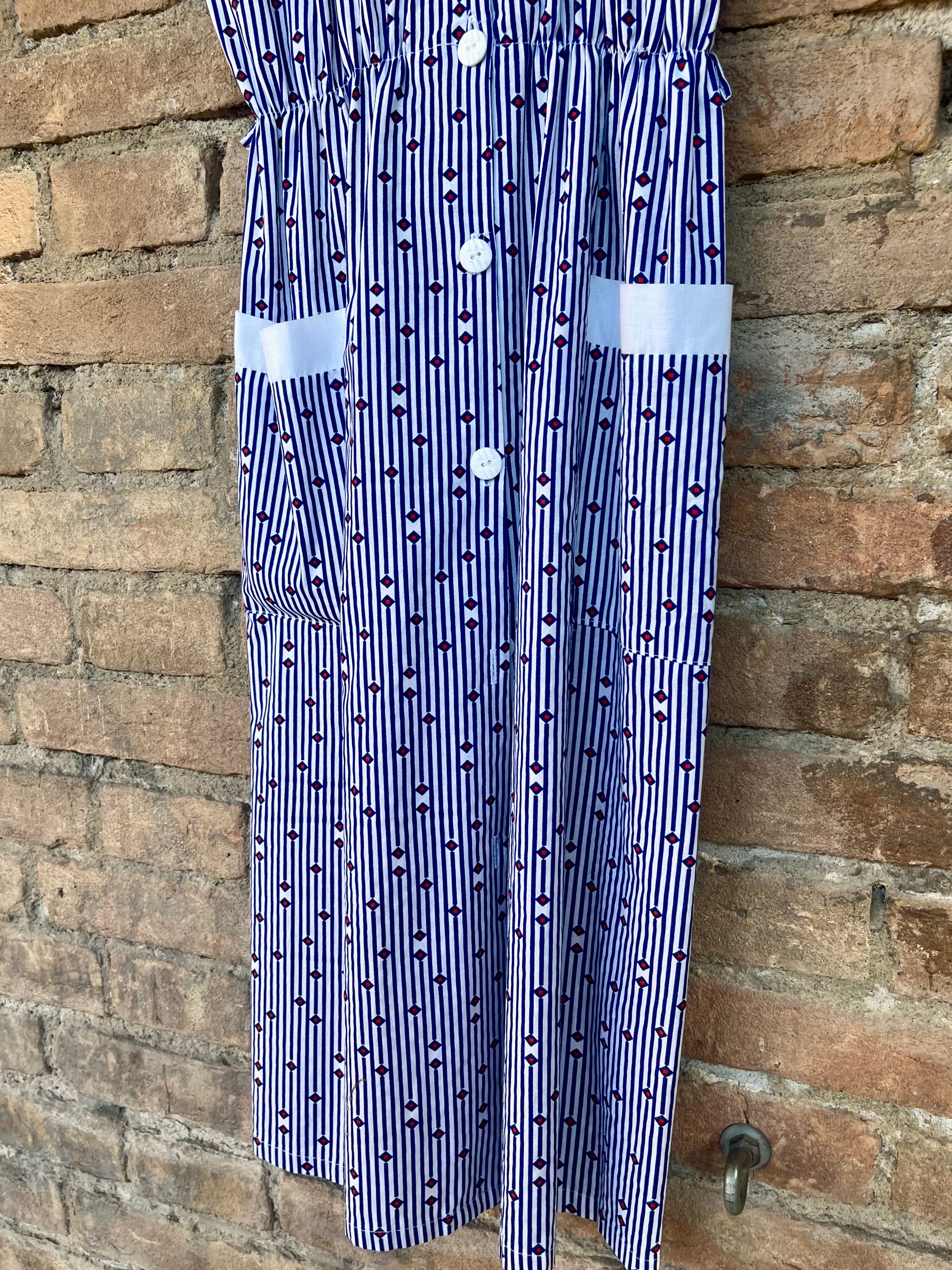 Abito in cotone stampato