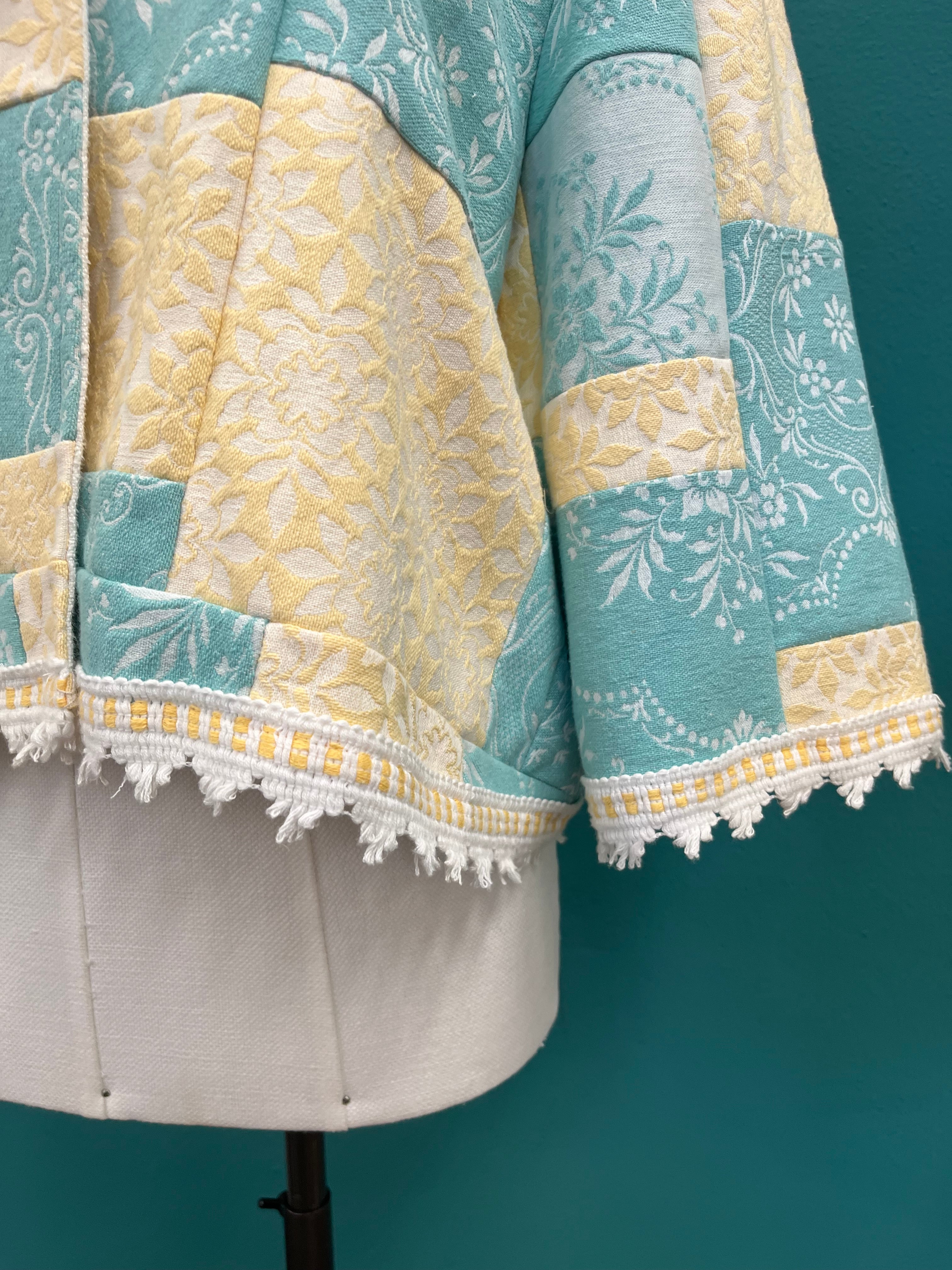 Giacca corta Patchwork