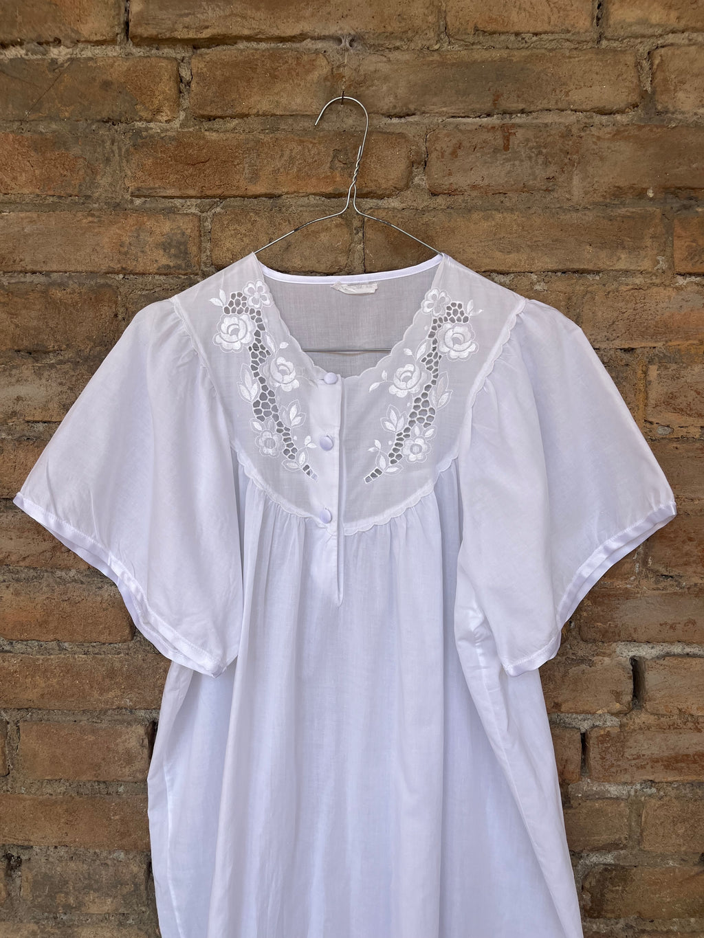 Camicia da notte in cotone