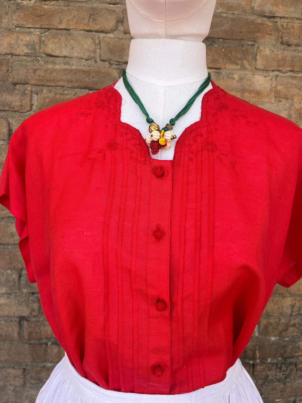 Camicia in misto lino e cotone