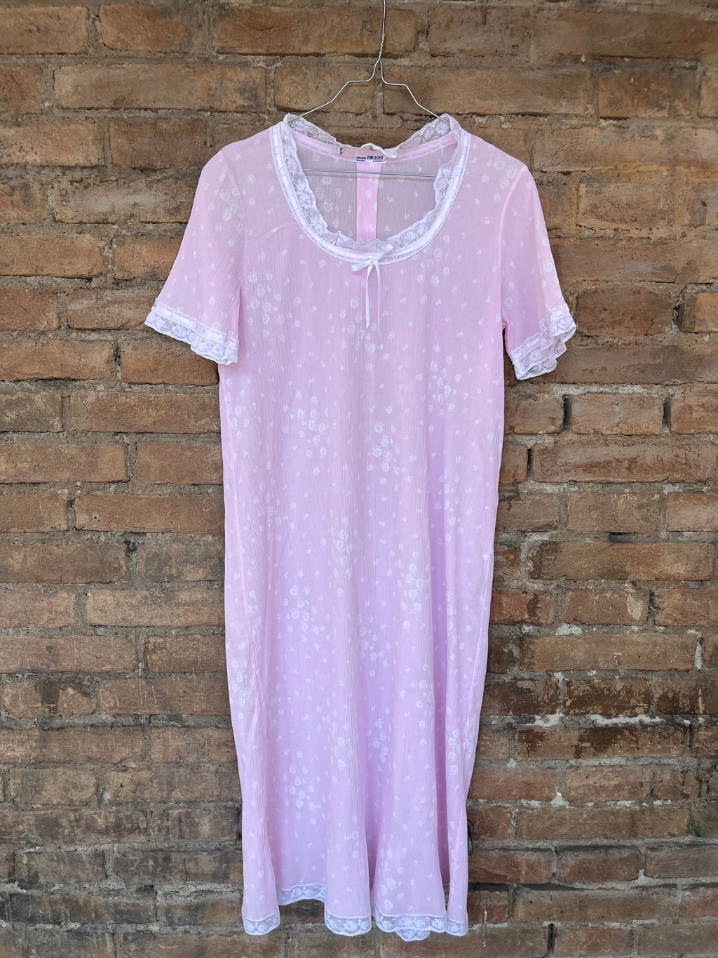 Camicia da notte in cotone