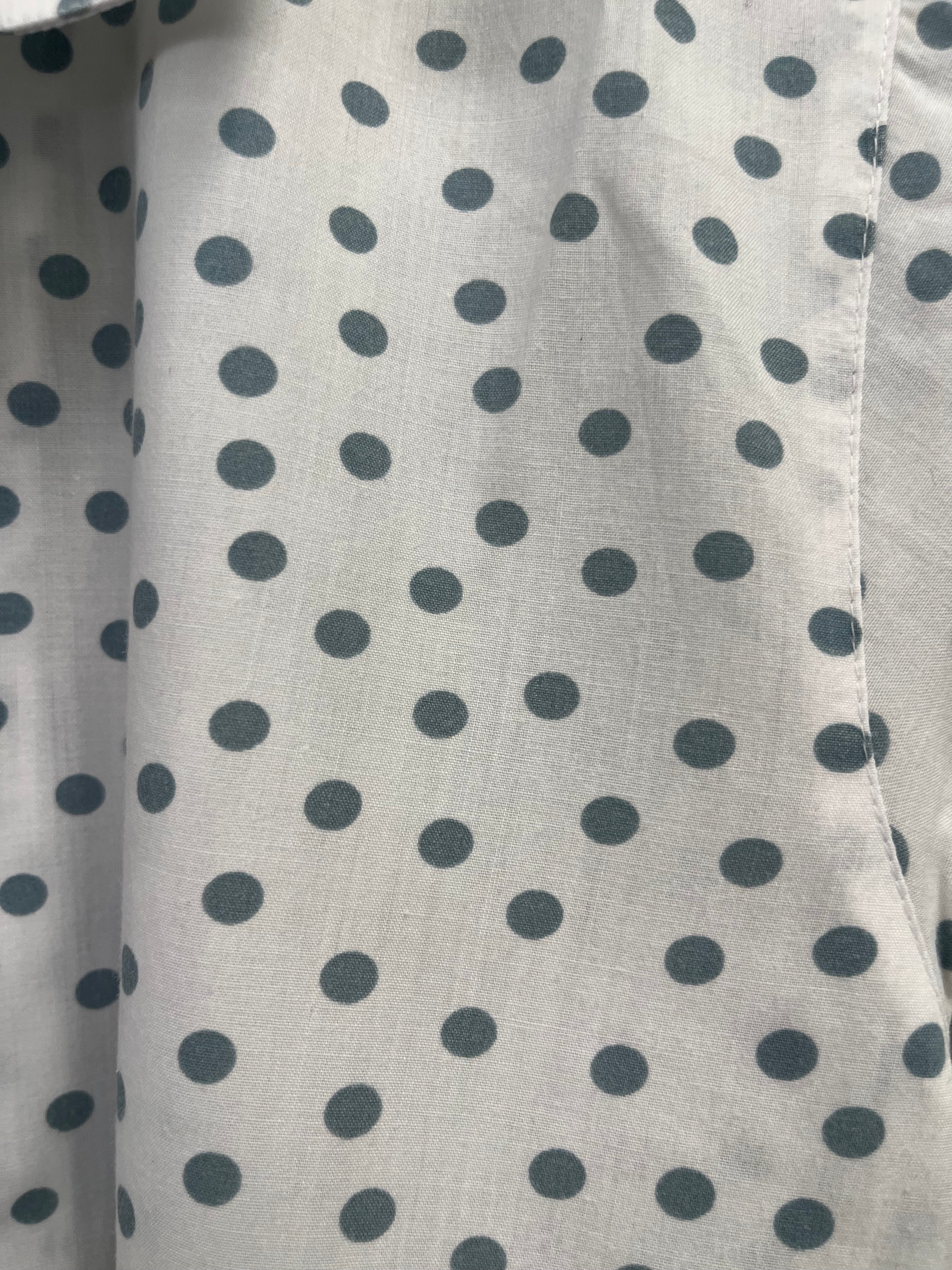 Camicia di cotone a pois