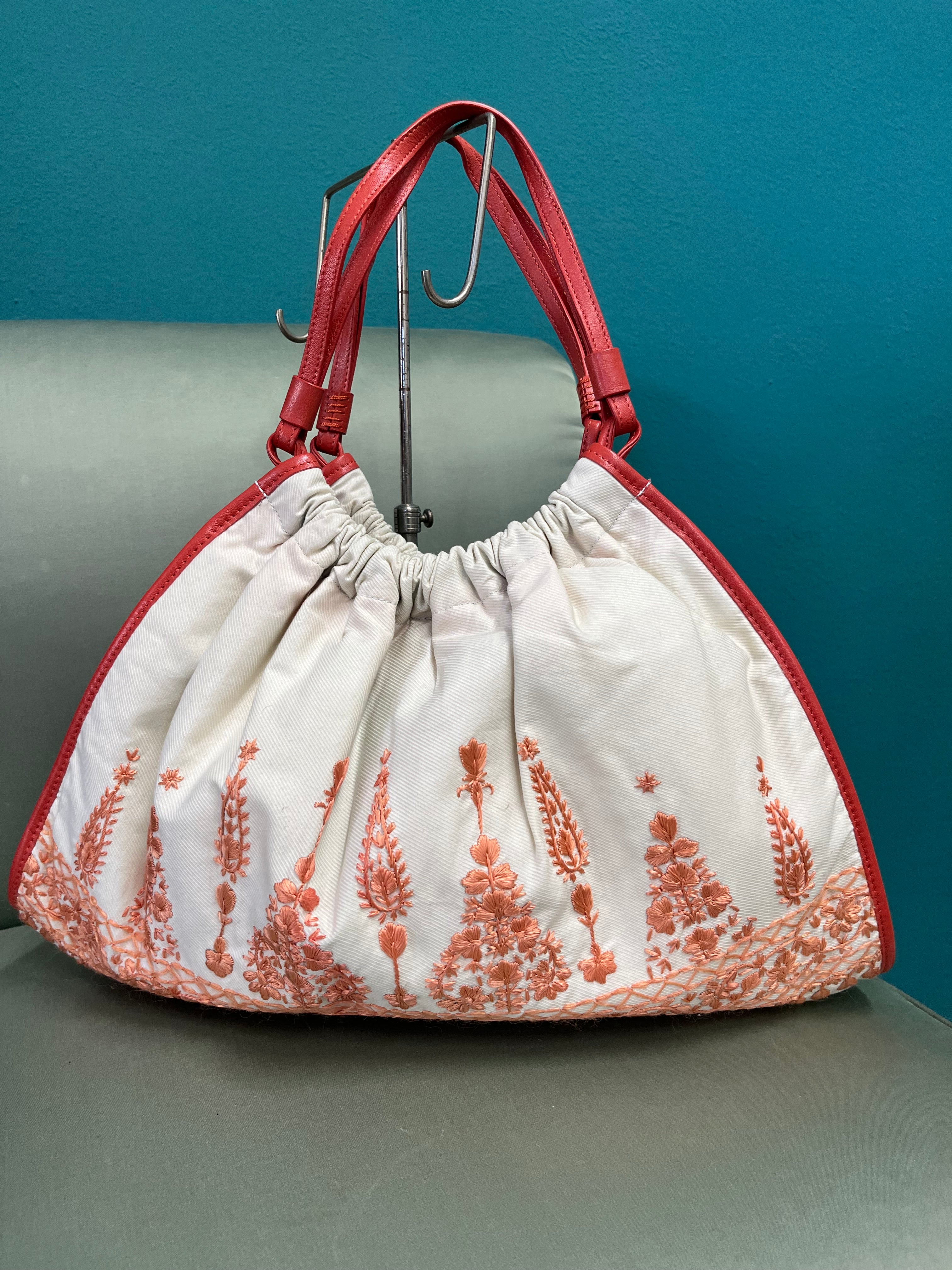 Borsa in tessuto ricamato Megan Park