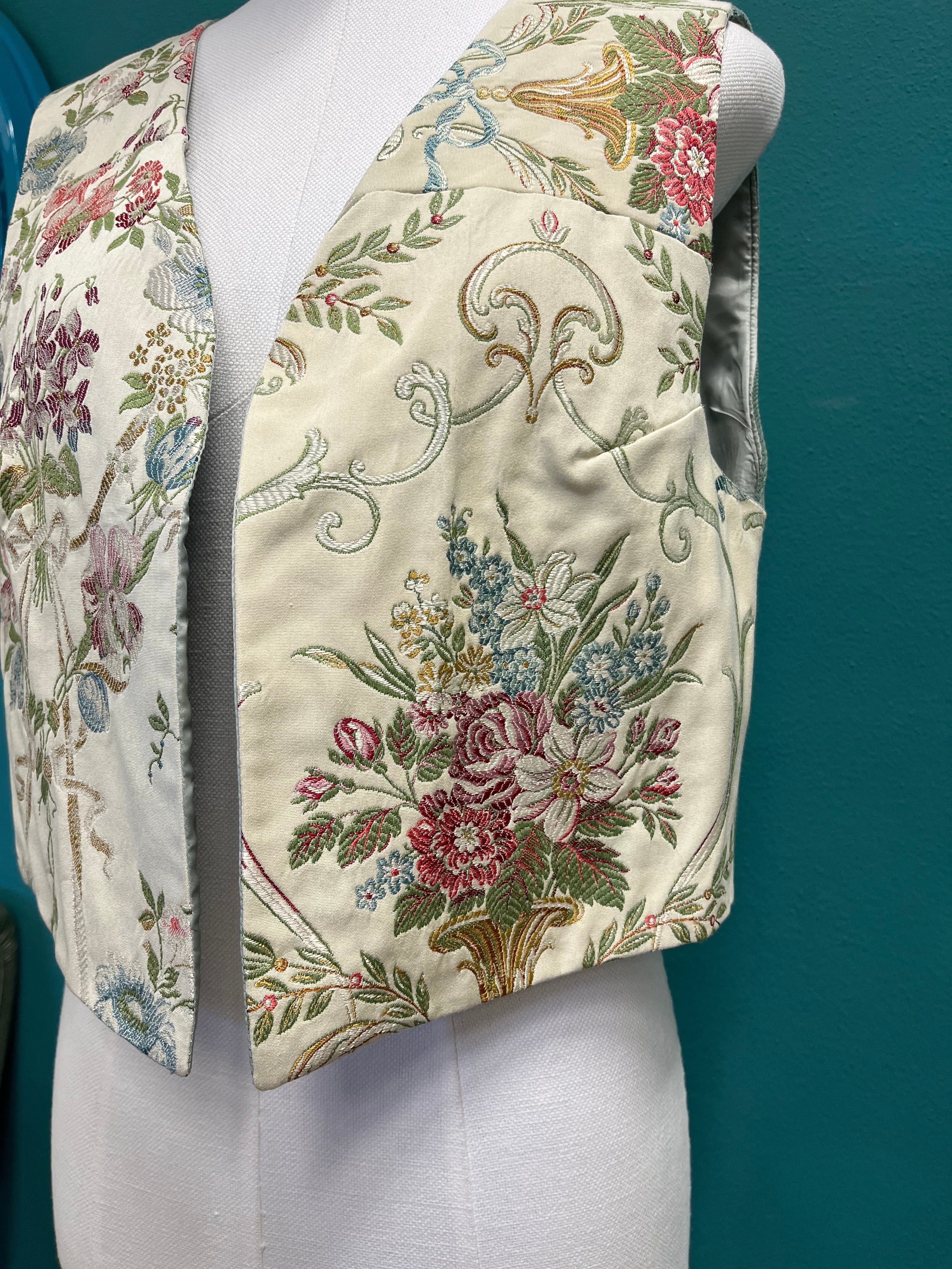 Gilet floreale