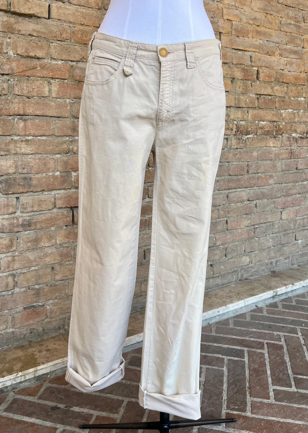 Pantaloni di cotone Armani Jeans