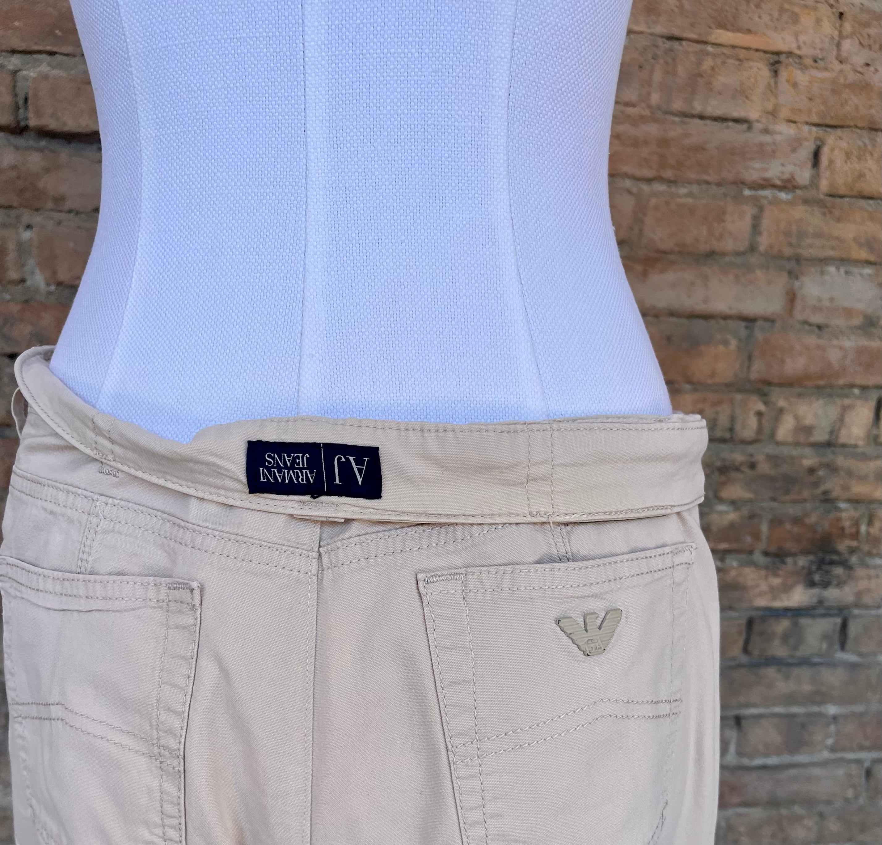 Pantaloni di cotone Armani Jeans