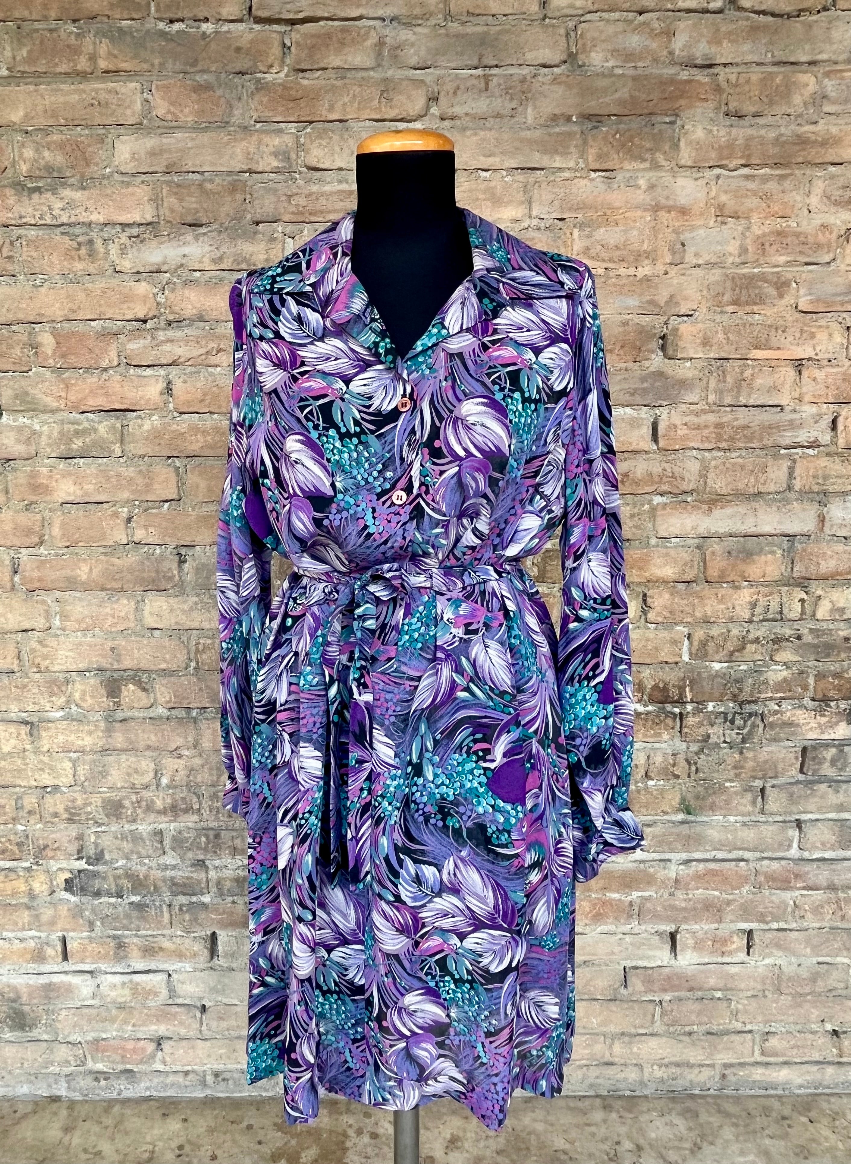 Abito in georgette fantasia