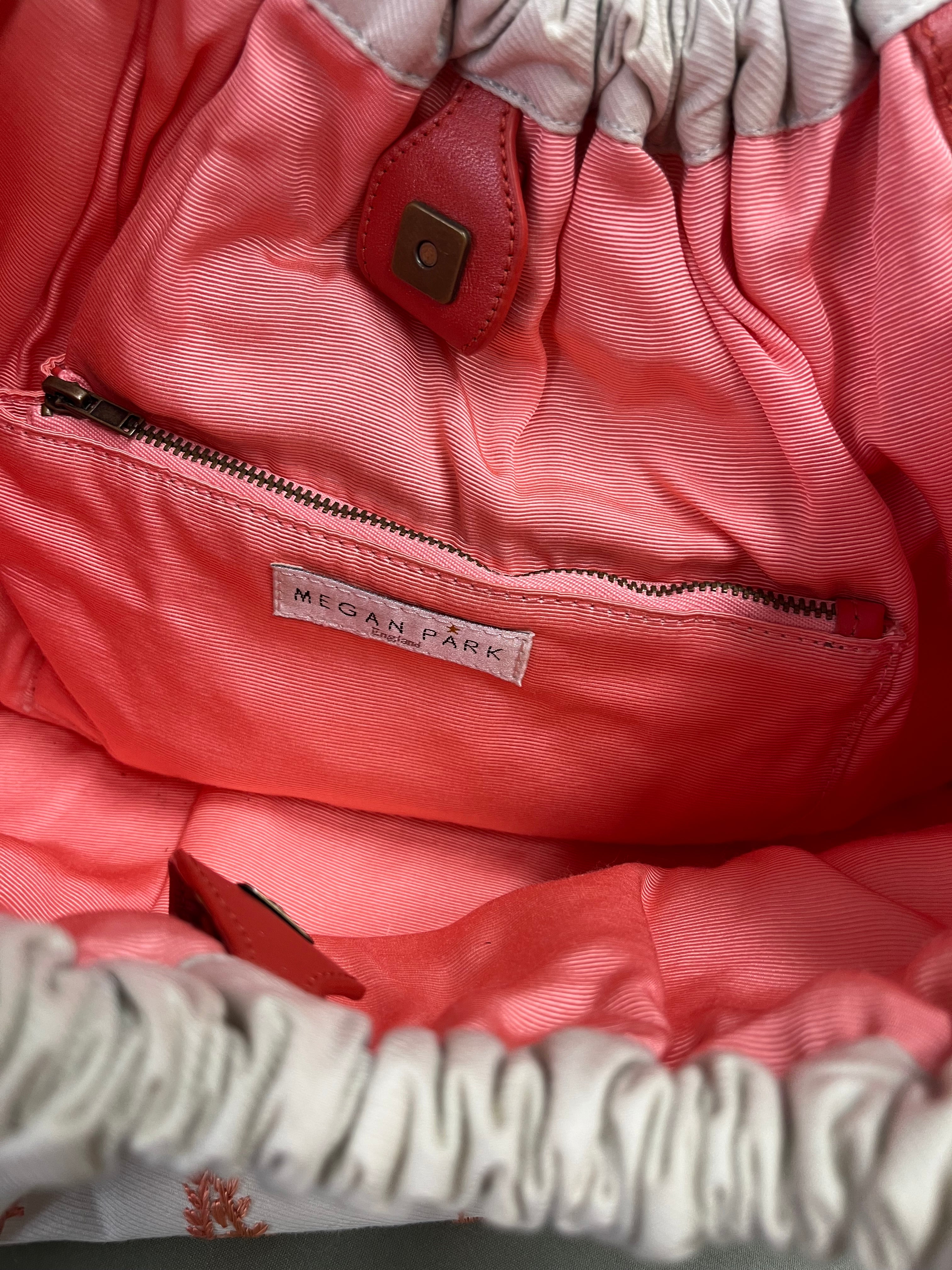 Borsa in tessuto ricamato Megan Park