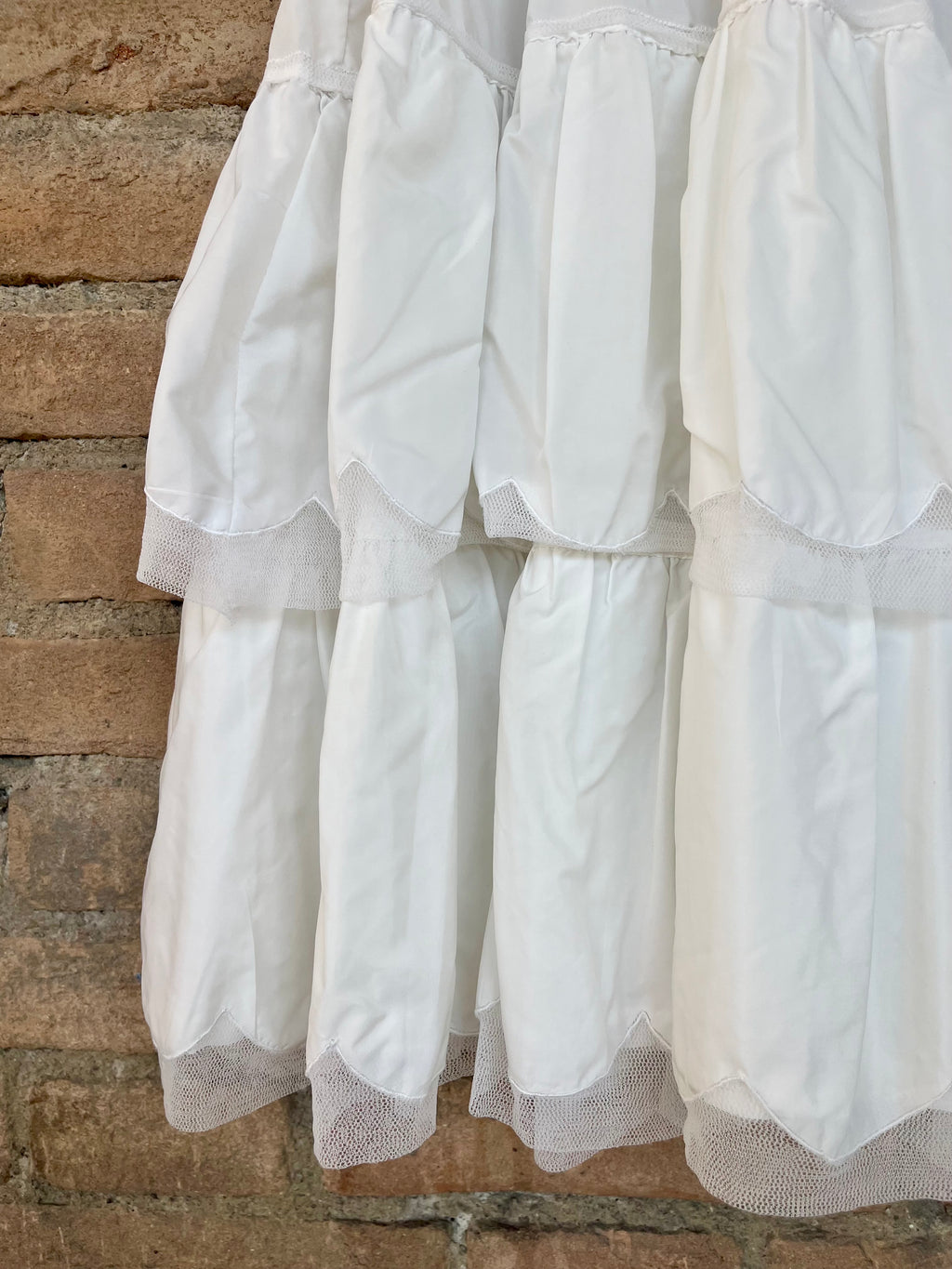 Sottogonna con balze di tulle