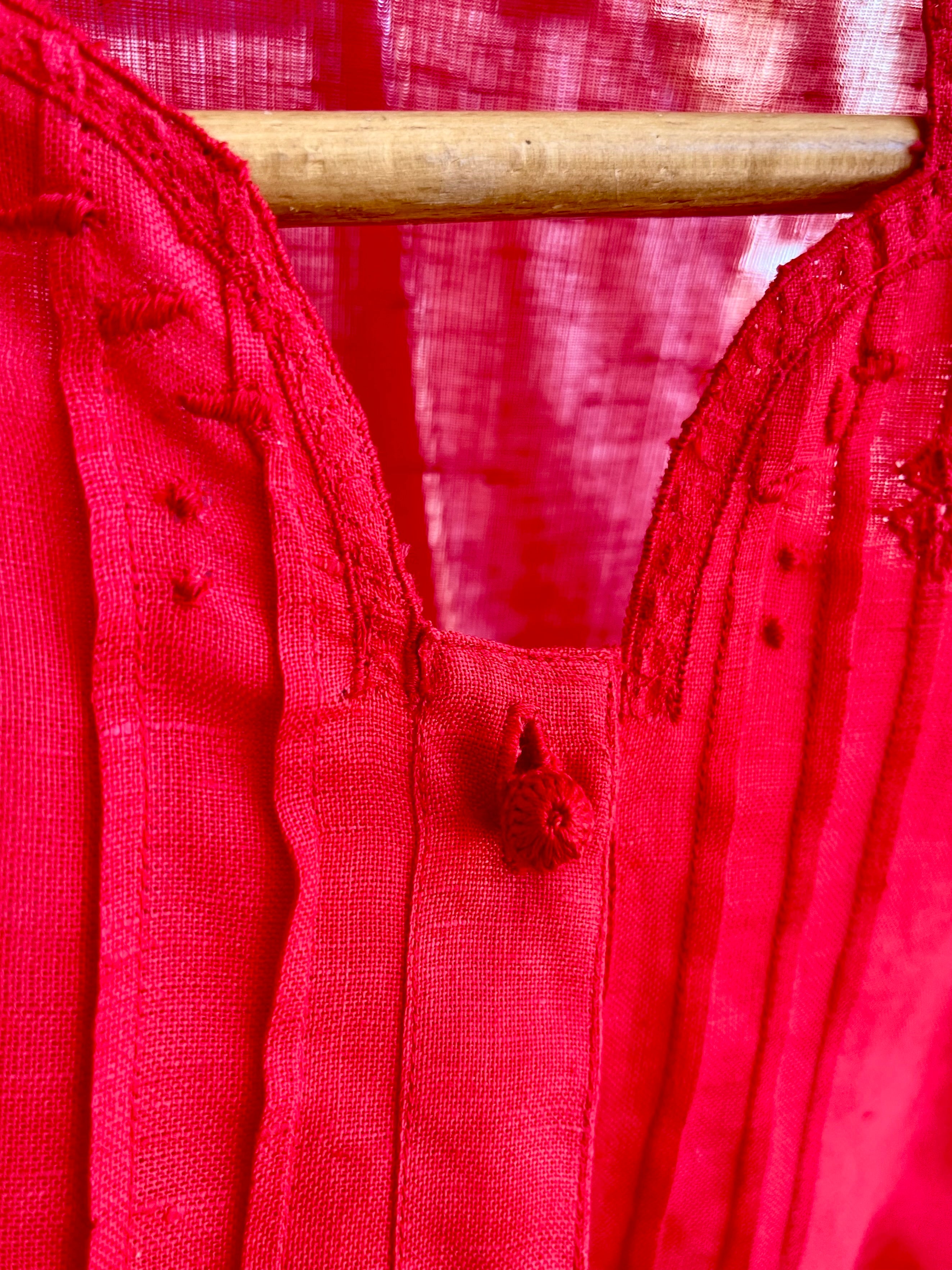 Camicia in misto lino e cotone