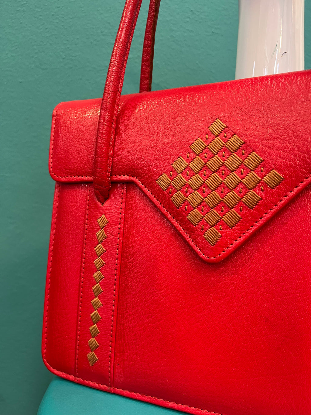 Borsa a mano pelle