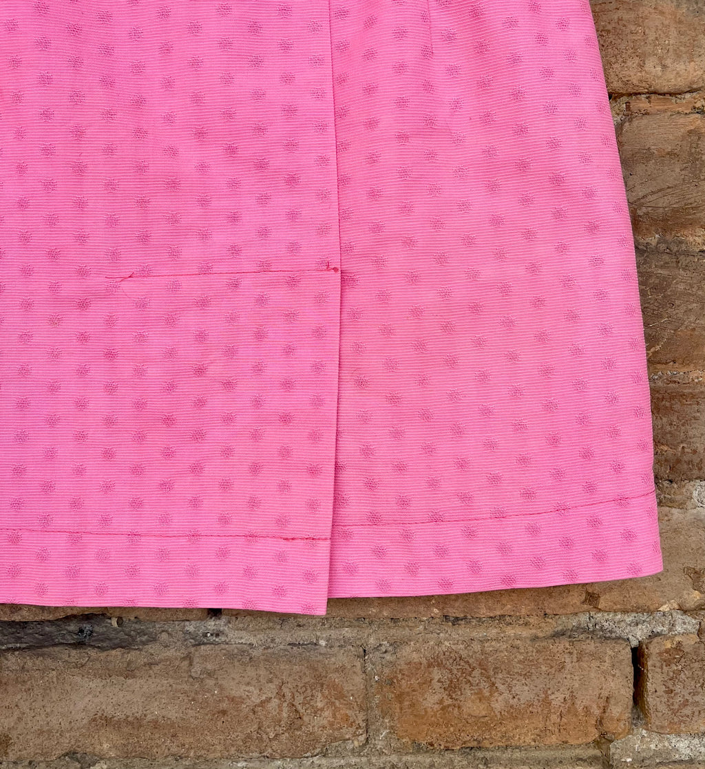 Minigonna in cotone jaquard