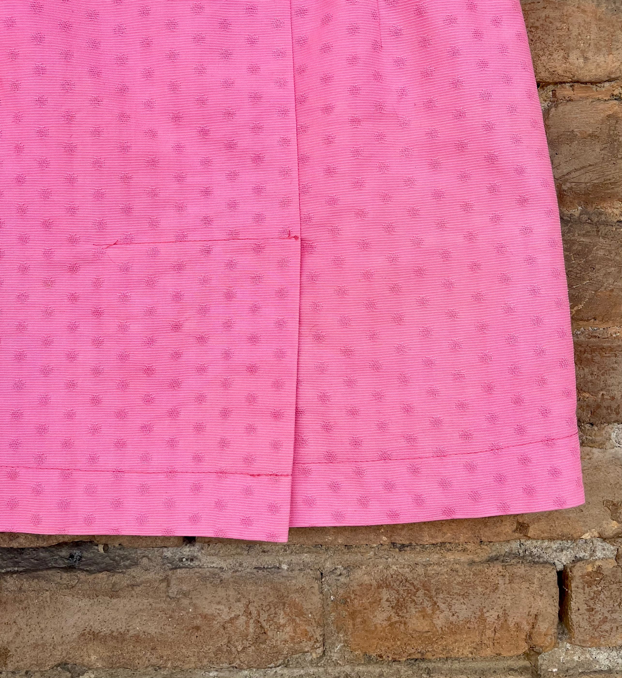 Minigonna in cotone jaquard