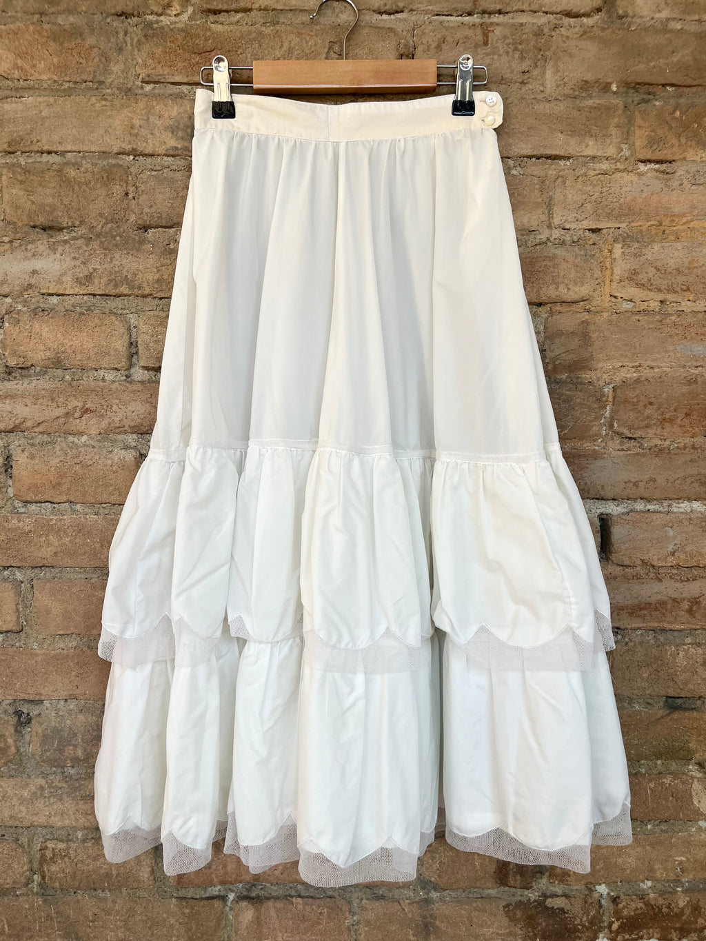 Sottogonna con balze di tulle