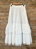 Sottogonna con balze di tulle