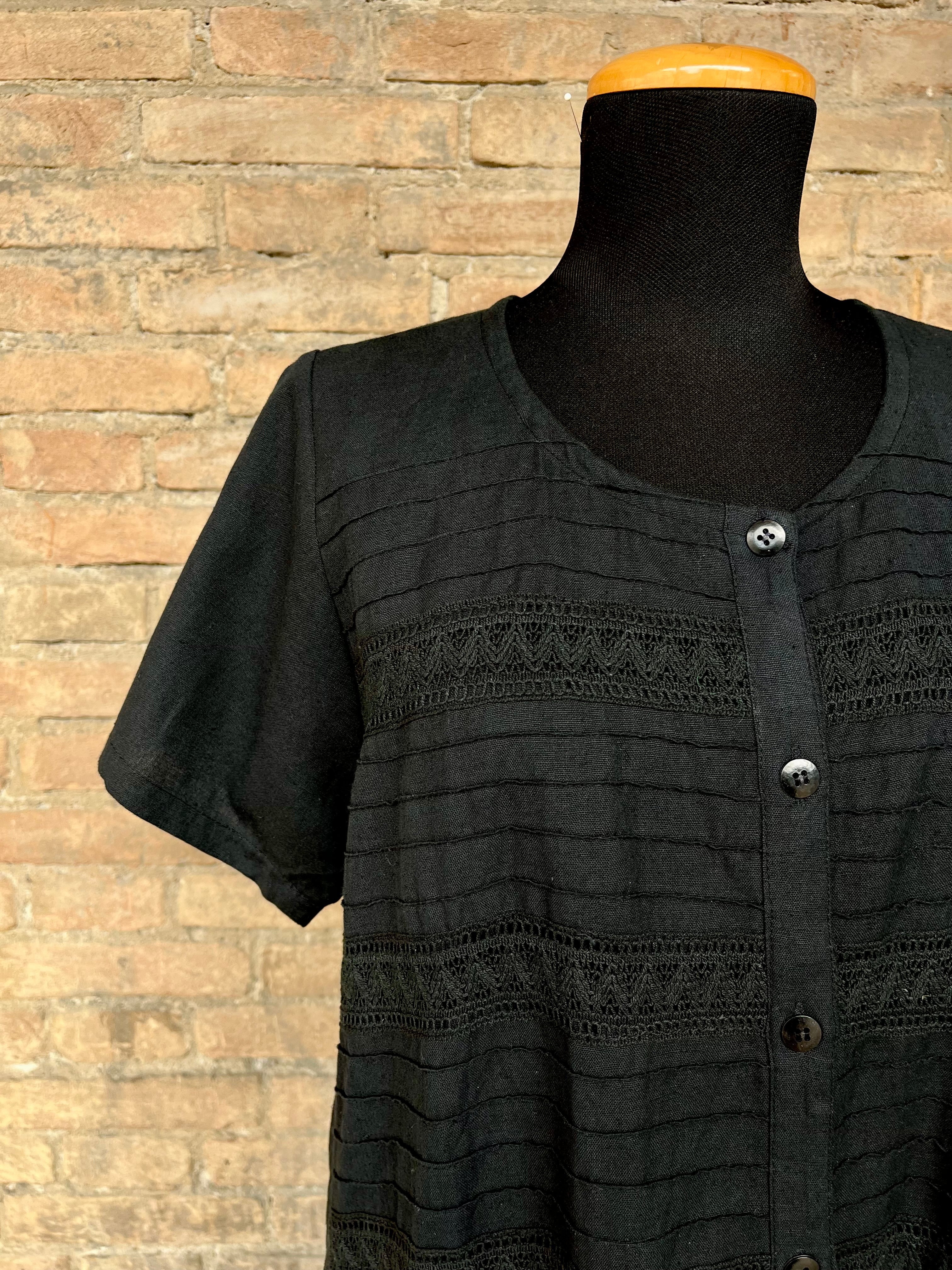Chemisiere in lino/cotone
