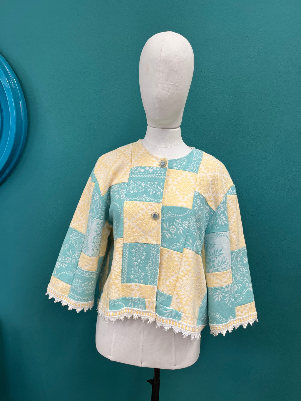 Giacca corta Patchwork