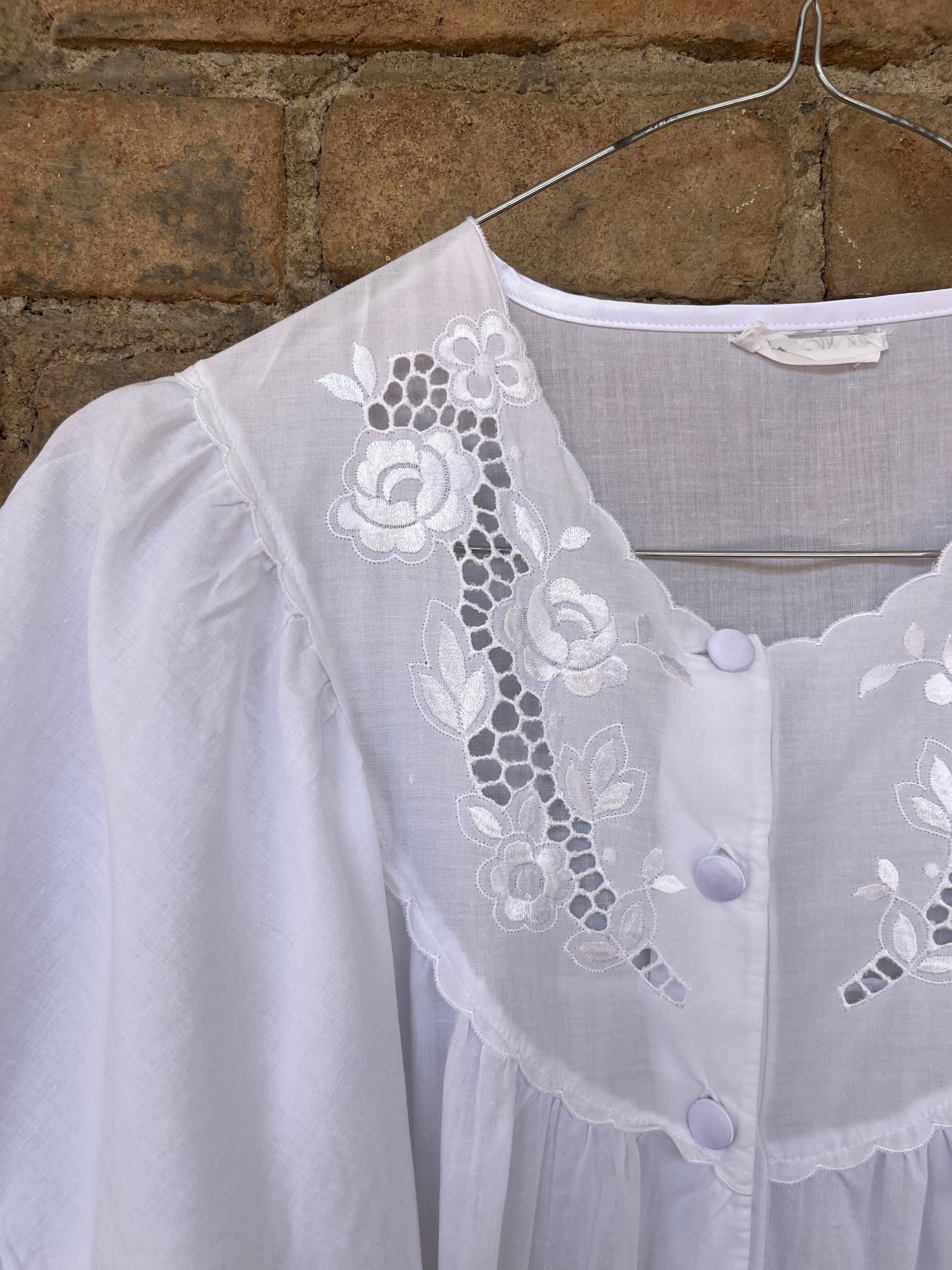 Camicia da notte in cotone