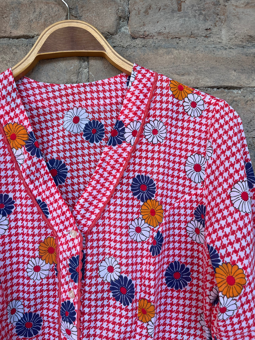 Pigiama anni ‘70 in cotone
