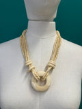 Collana in osso ‘80