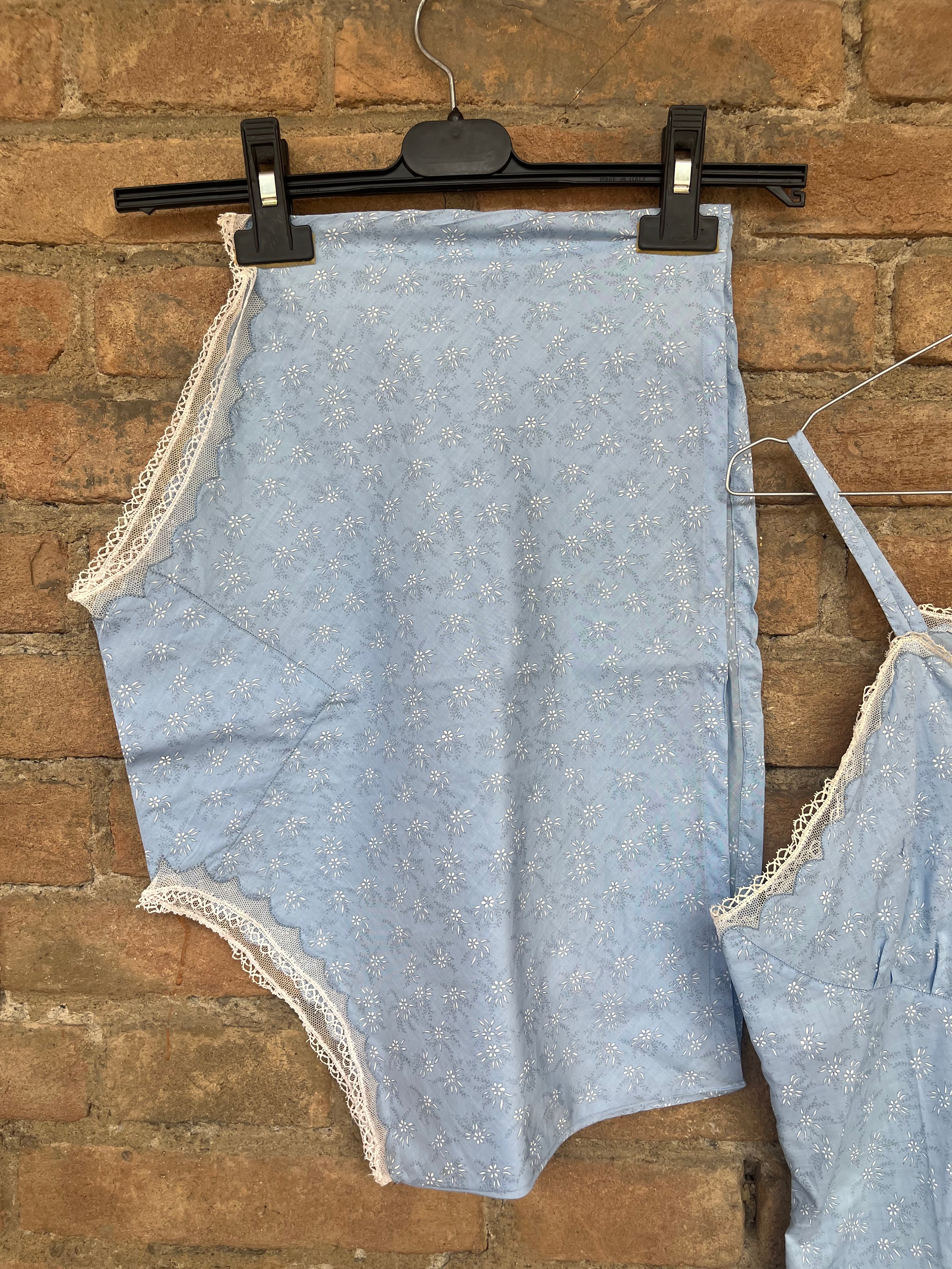 Completo sottoveste e mutandine
