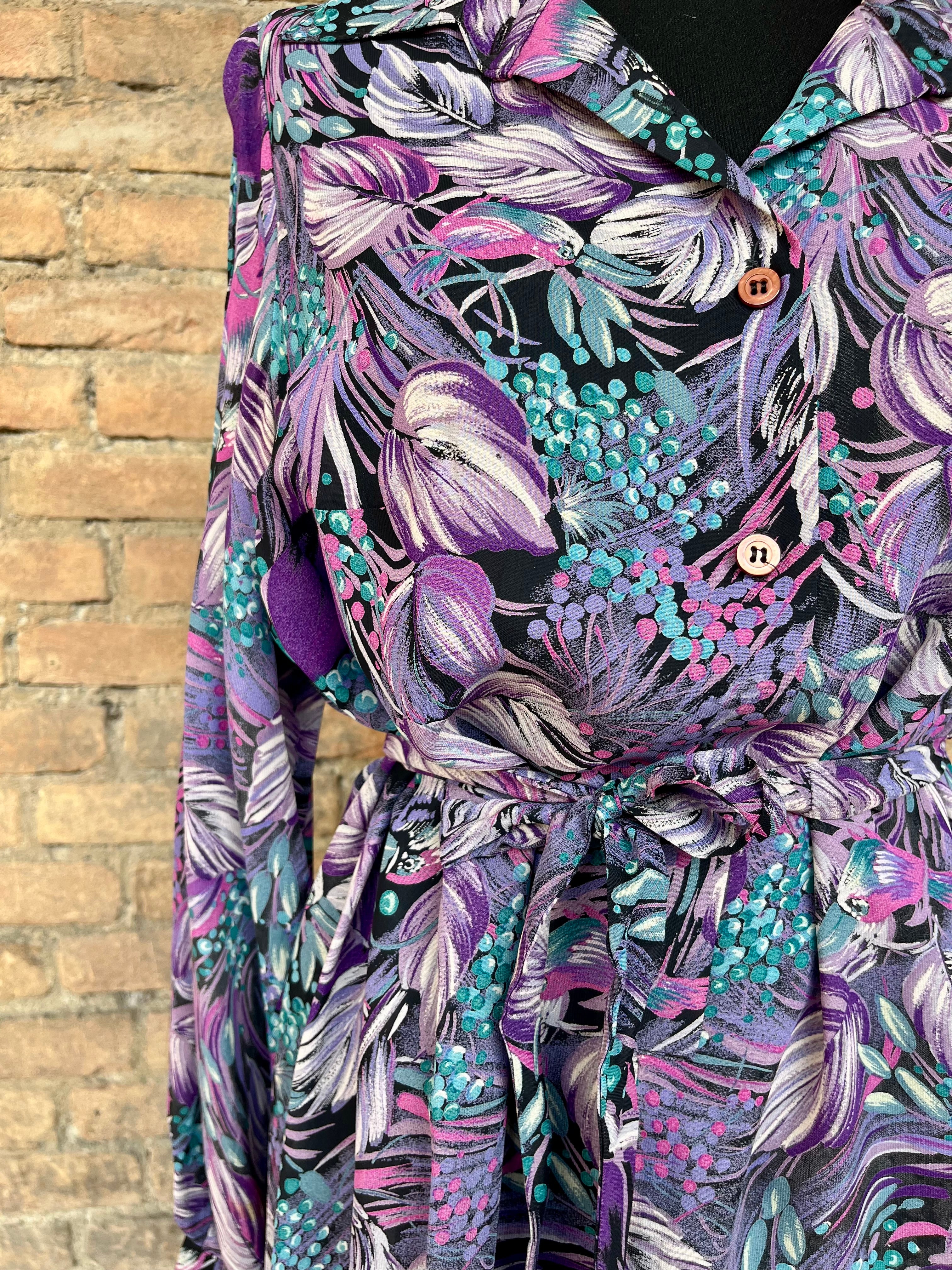 Abito in georgette fantasia