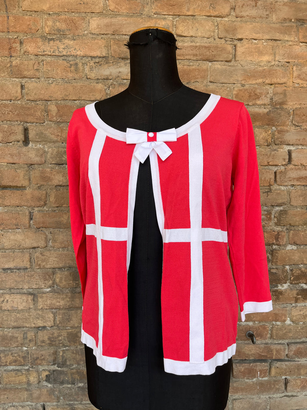 Cardigan in maglina