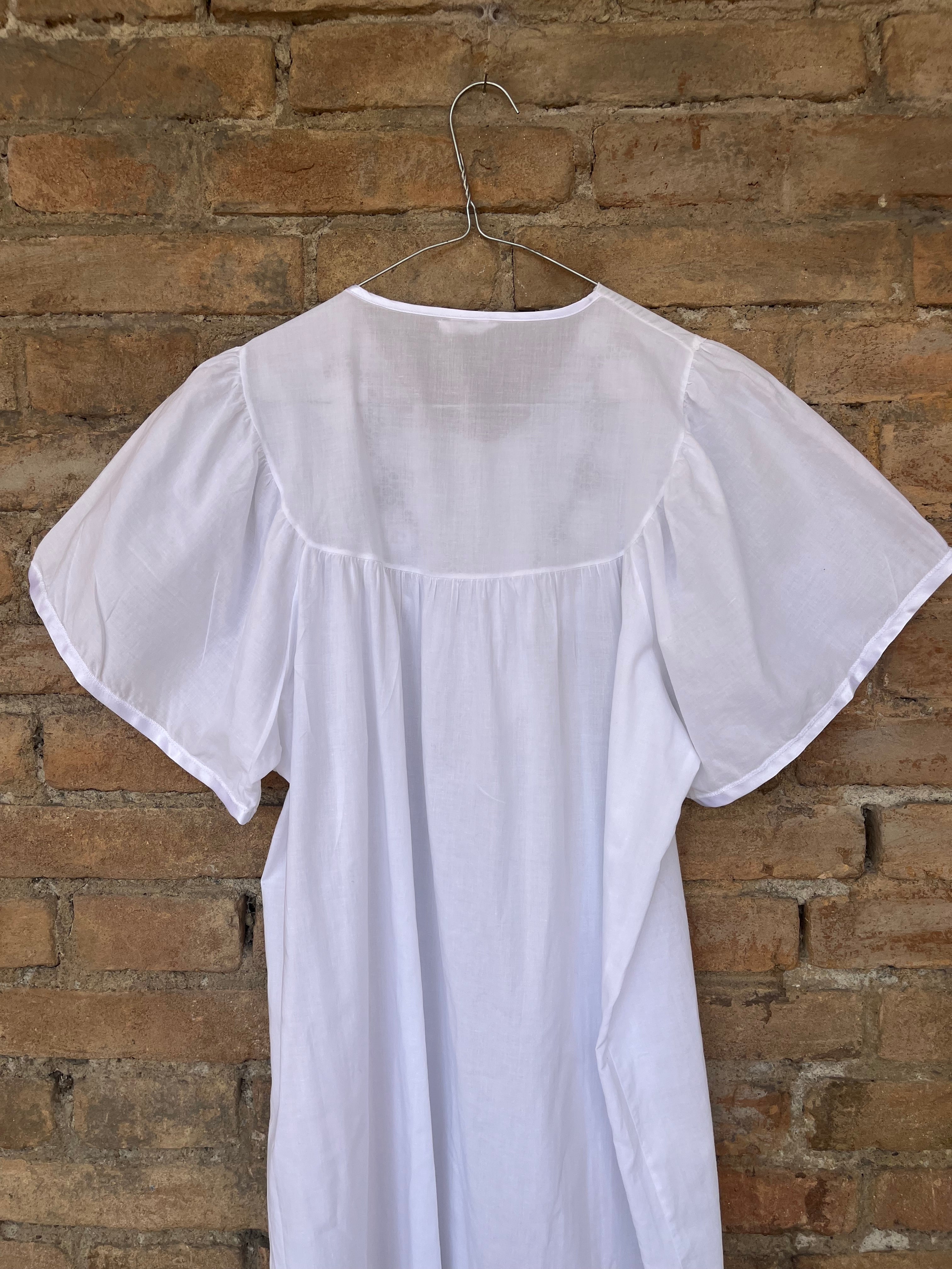 Camicia da notte in cotone