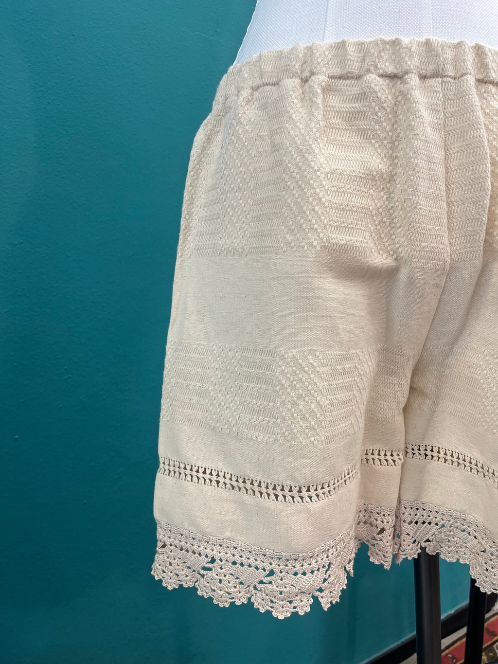 Pantaloncino jaquard