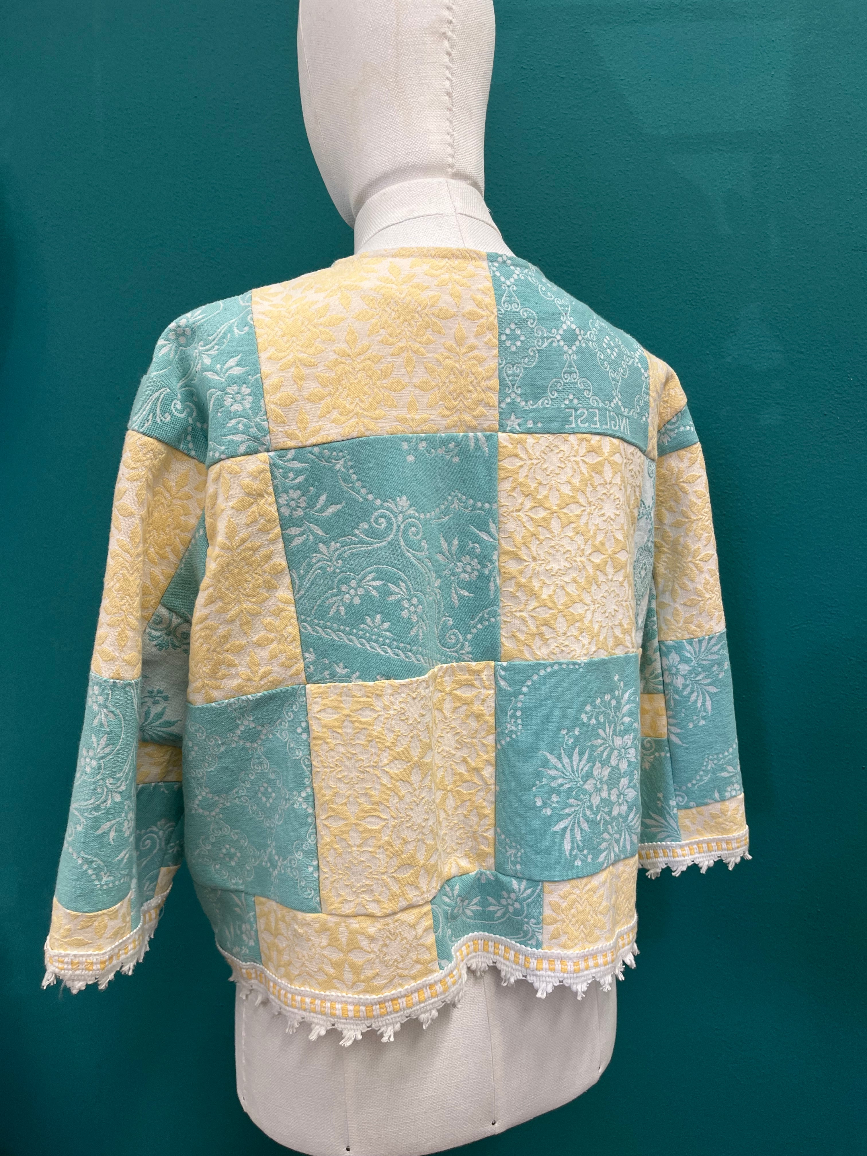 Giacca corta Patchwork