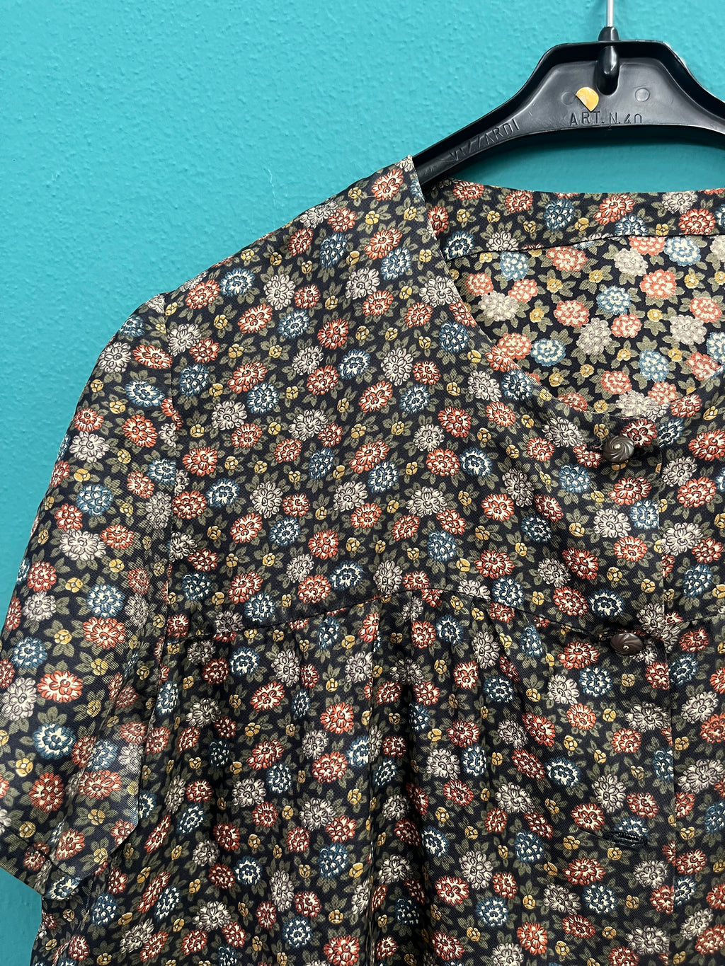 Camicia viscosa piccoli fiori