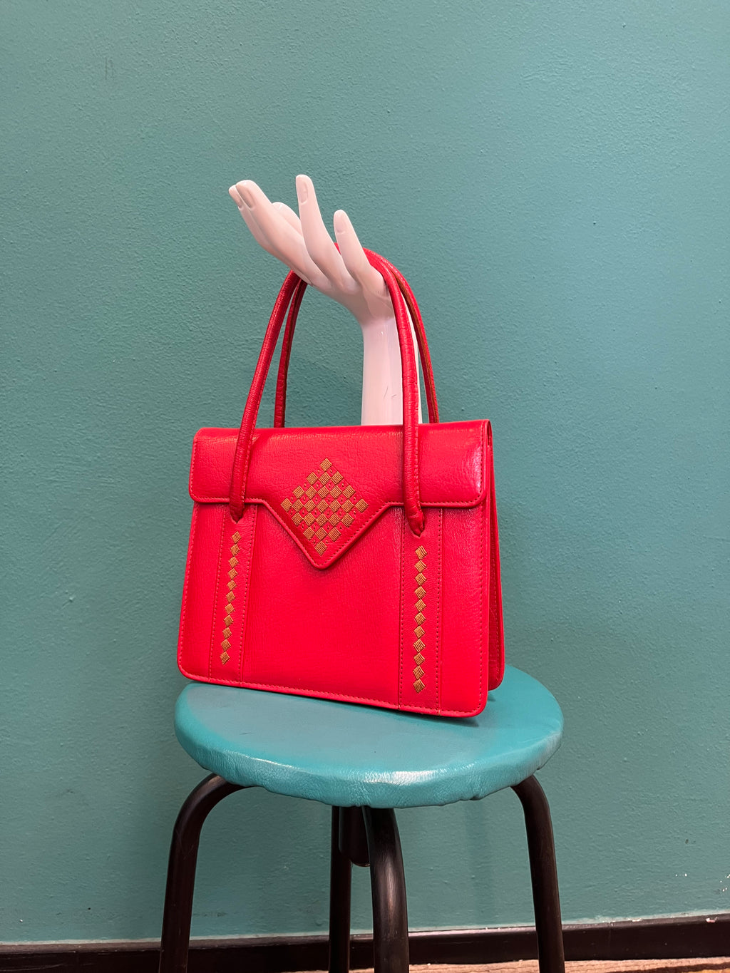 Borsa a mano pelle