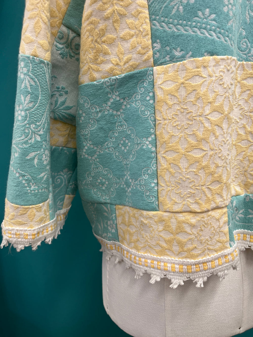 Giacca corta Patchwork