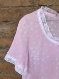 Camicia da notte in cotone