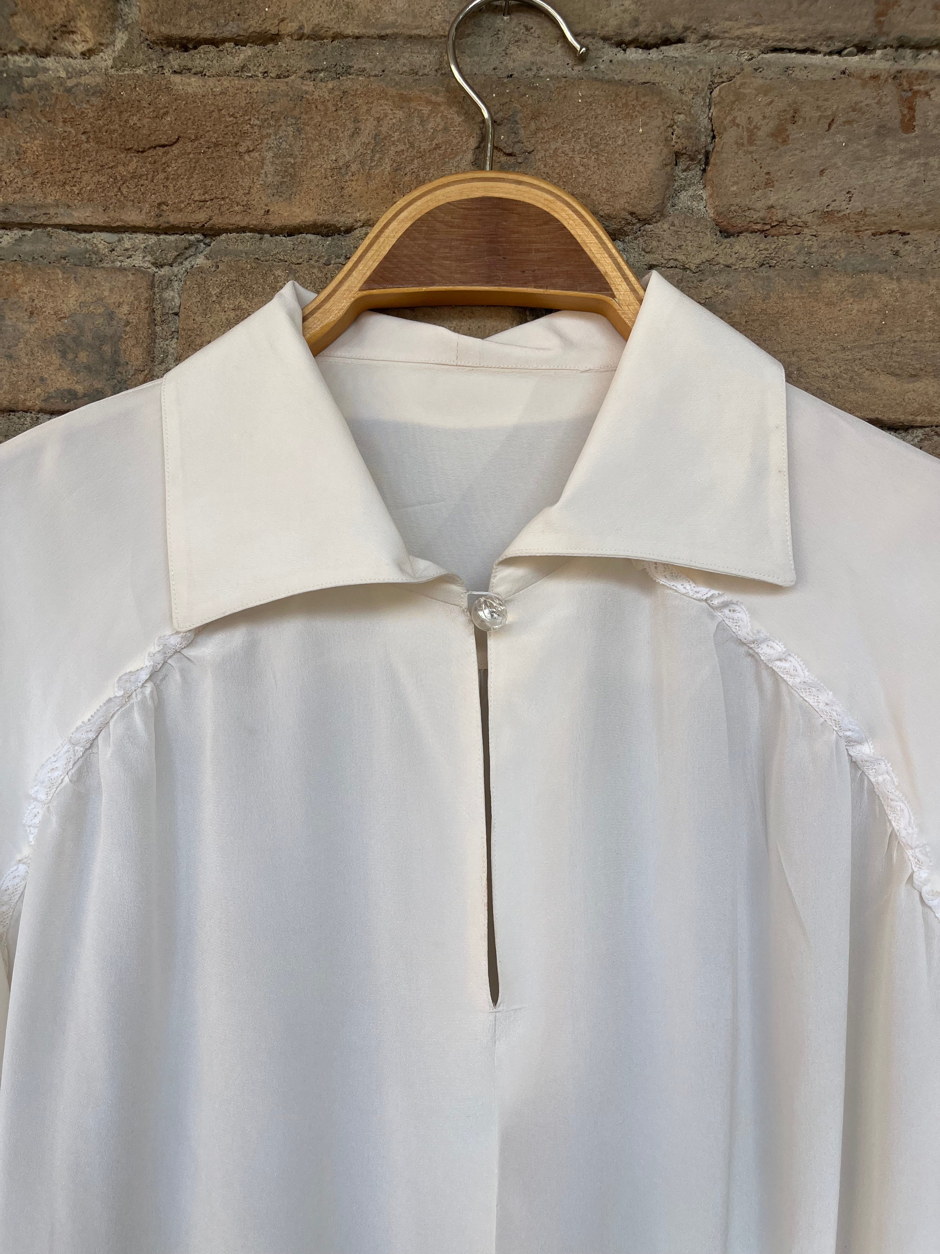 Camicia da notte in seta