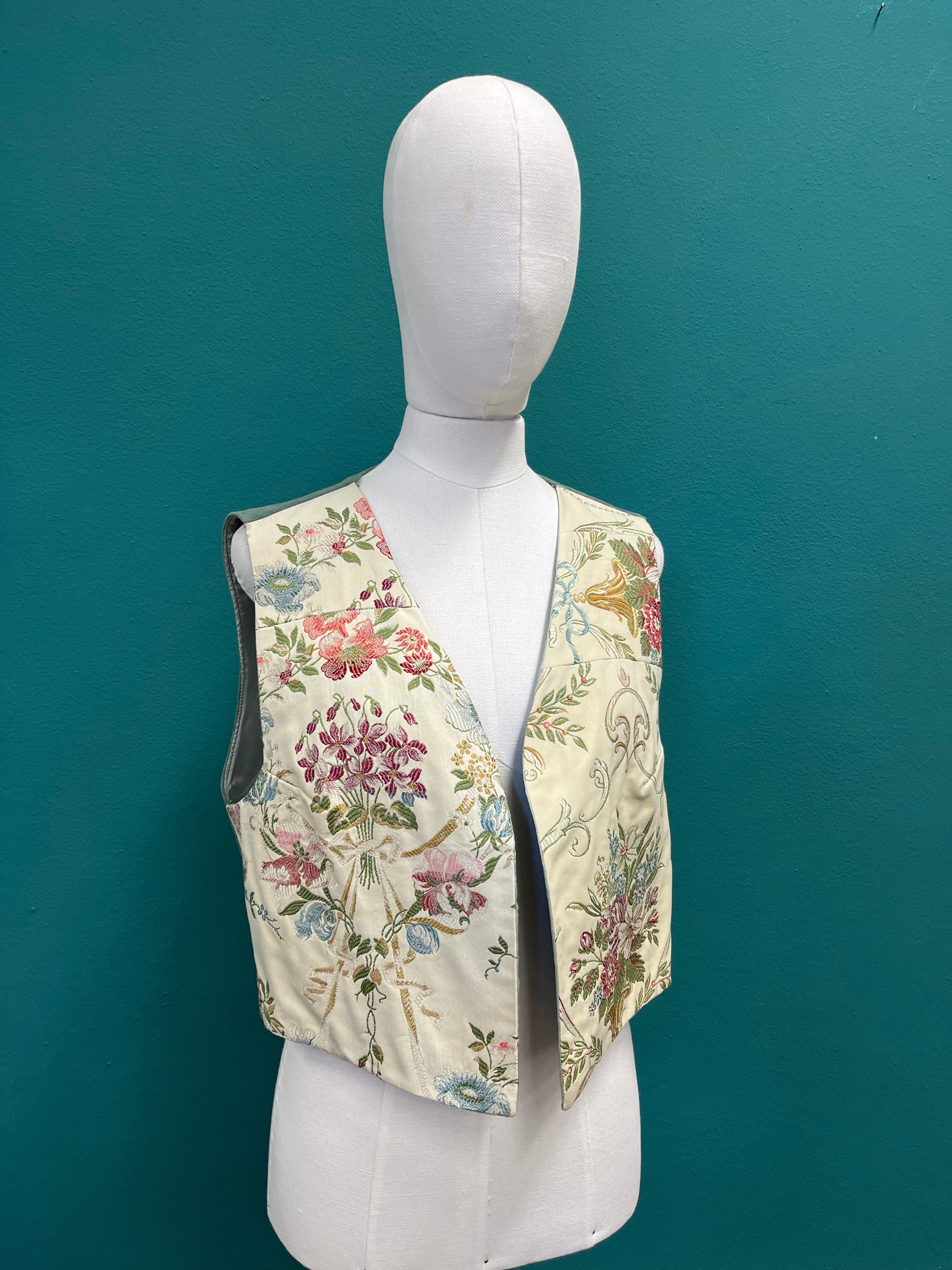 Gilet floreale