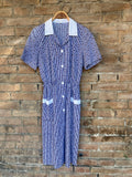 Abito in cotone stampato