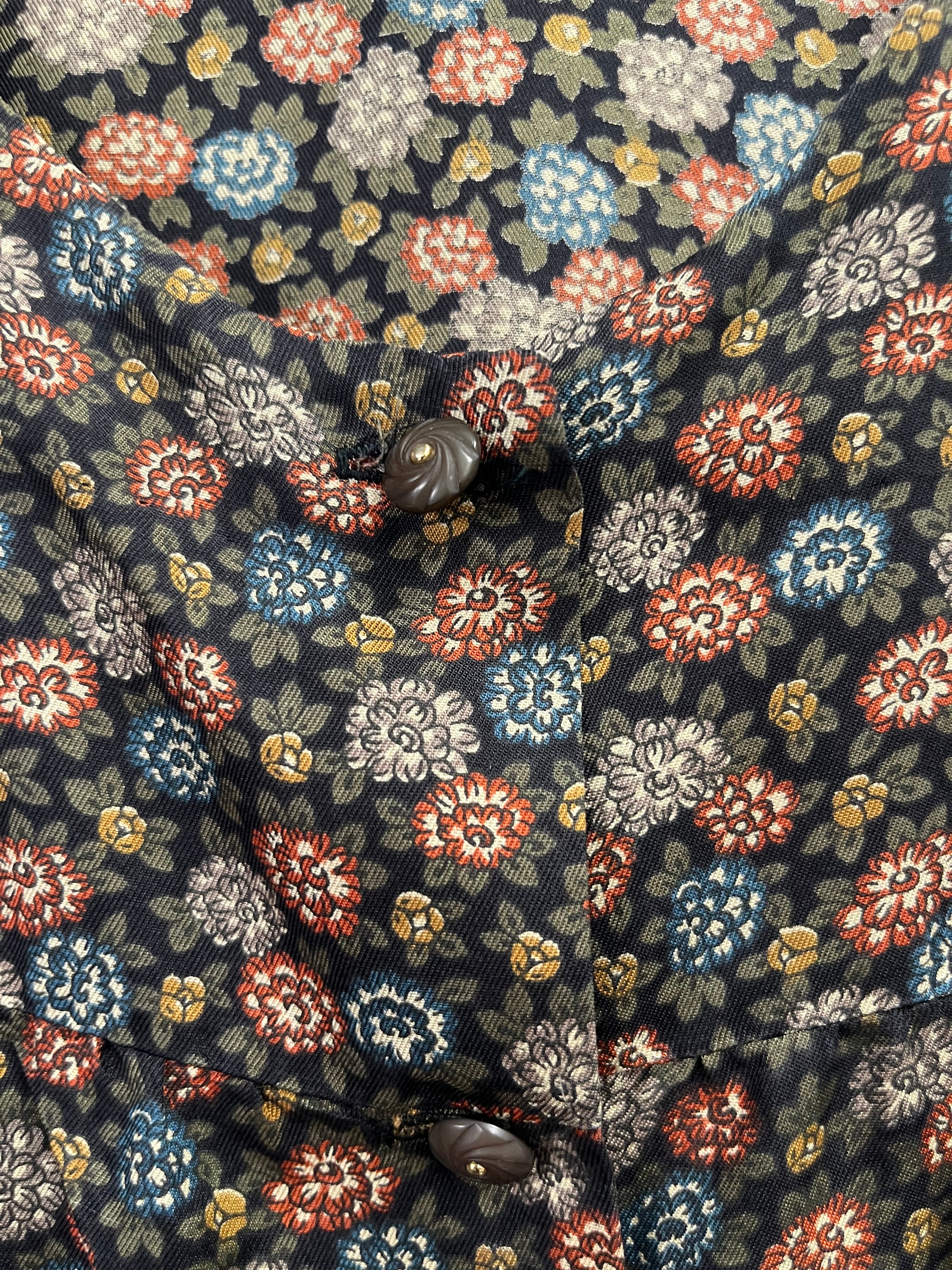 Camicia viscosa piccoli fiori