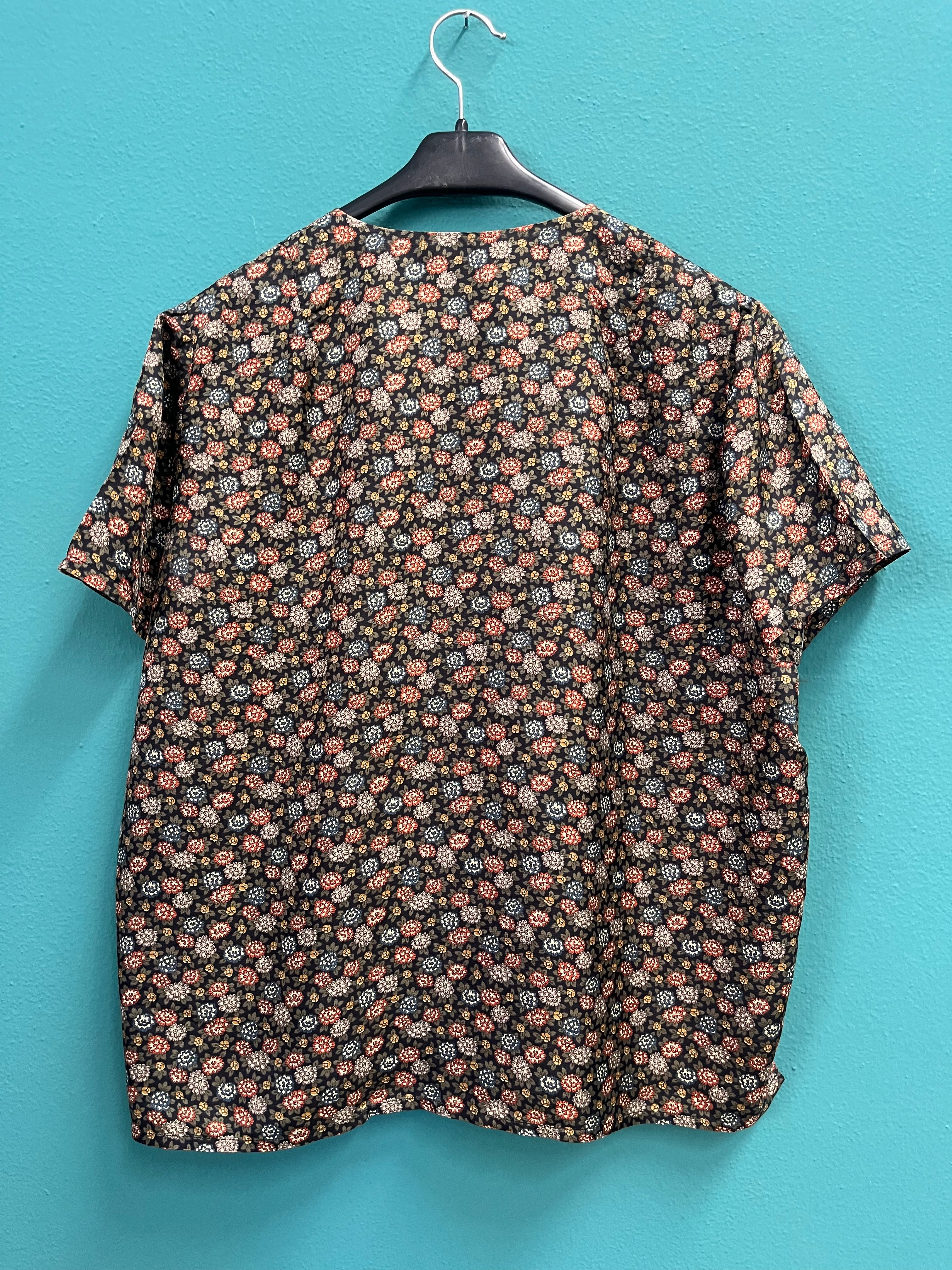 Camicia viscosa piccoli fiori
