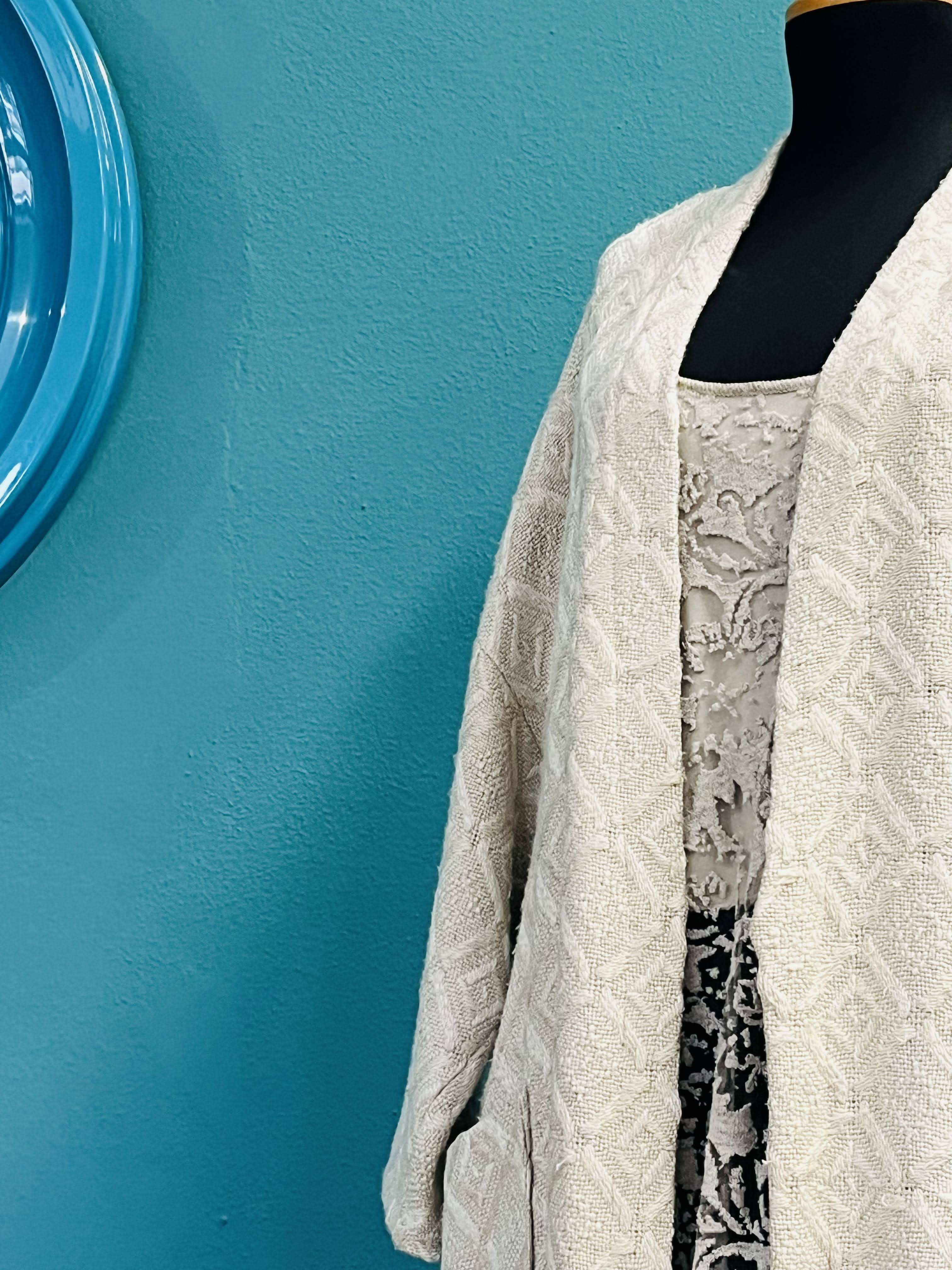 Kimono lungo in canapa